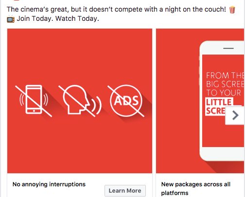 OSN Facebook Carousel