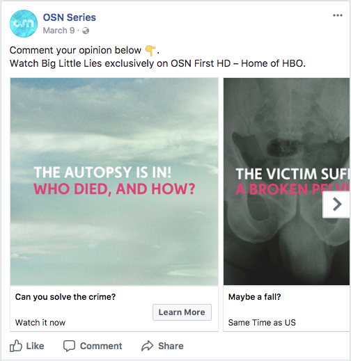OSN Series - Facebook Carousel