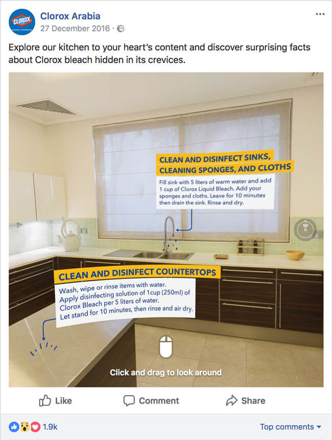 360 CLOROX Arabia - Kitchen